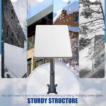 КРЕПЛЕНИЕ ДЛЯ СПУТНИКОВОГО ИНТЕРНЕТА 30 СМ, ЖИДКОЕ ДЛЯ STARLINK V2, СЕРОЕ