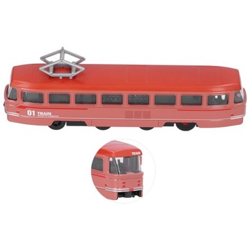 Модель игрушечного автобуса диаметром 6 см