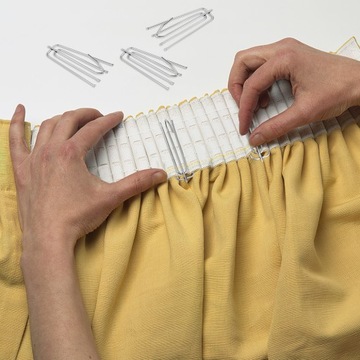 4-х зубчатый крючок для драпировки, штифт для дверных штор