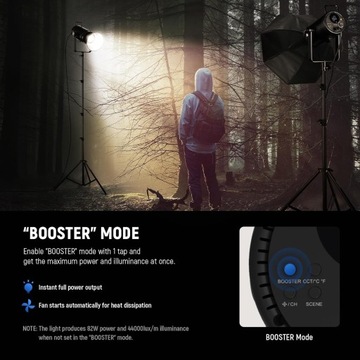 Светодиодная студийная лампа NEEWER CB300B мощностью 320 Вт с дистанционным управлением 2,4G