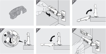 Ограничитель угла открывания Blum 86° 70T3553