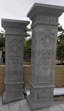 ЗАБОРЫ УСАДЬБЫ, СТИЛЬНЫЕ, СТОЛБЫ, КОЛОННЫ, БЕТОН