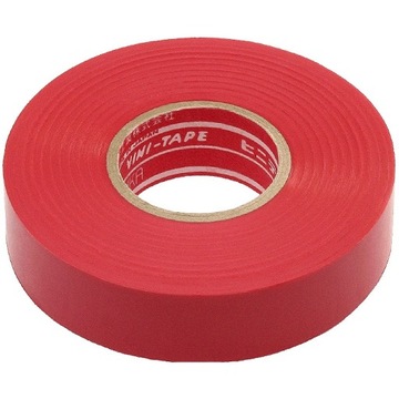TAŚMA IZOLACYJNA PCV VINI TAPE 19mm x 10m CZERWONA