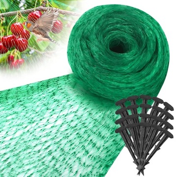 SIATKA PTAKI OCHRONNA PRZECIW PTAKOM 10X20 MOCNA
