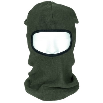 Kominiarka balaclava wojskowa MFH z 1 otworem - Zielona