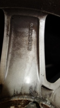 4× DISK HLINÍK MERCEDES-BENZ OE 1644014502 7.5" X 17" 5X112 ET 47