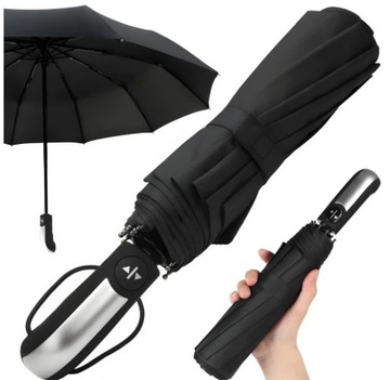 PARASOL 60 CM AUTOMATYCZNY PARASOLKA SKŁADANA + POKROWIEC