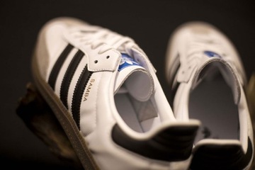 ADIDAS SAMBA CLASSIC OG VINTAGE БЕЛЫЙ/ЧЕРНЫЙ/ГРАНИТ
