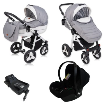 Quero Alu Eco Dětský Kočárek 4V1 Isofix Karex