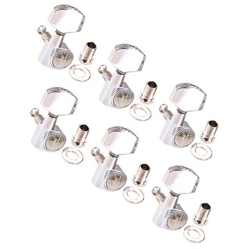 6 шт. гитарные колки, колки для акустической гитары, инструменты для настройки гитары, ключ для настройки гитары