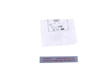 NAKLEJKA INFORMACYJNA CHLODNICY RRC DISC