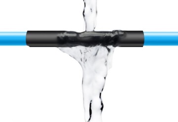 ТЕРМОКУРАЛЬНАЯ ШЕЛЕВАЯ ТРУБА 7,5 мм /1,22 м с АДГЕЗИВОМ 4:1