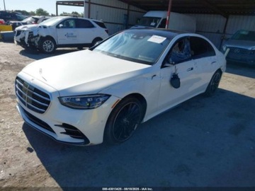 Mercedes Klasa S W223/V223 2023 Mercedes-Benz Klasa S 500 4Matic 2023 3.0l 3.0 Benzyna 429KM, zdjęcie 1