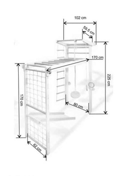 ДОМАШНЯЯ ПЛОЩАДКА ЧЕМПИОНСКАЯ ЛЕСТНИЦА ДО 100 КГ
