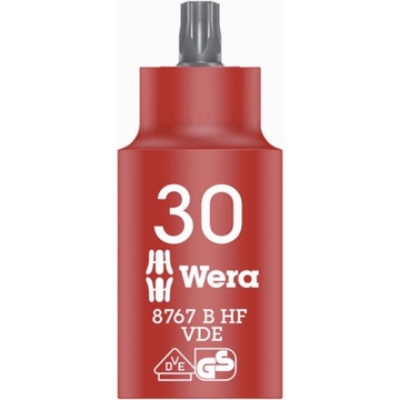 WERA nasadka TX 30 VDE Torx 3/8 cala Zyklop 8767 B 05004923001