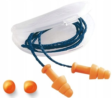 Stopery Zatyczki Douszne Uszu Przeciwhałasowe na Sznurku Honeywell Smartfit