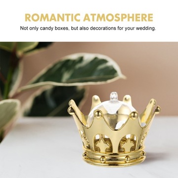 Pudełka do napełniania Baby Shower Cukierki TIARA