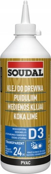 SOUDAL wodoodporny klej do drewna 65a - D3 750ml