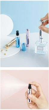 Мини-бутылка для парфюмерии с нижней загрузкой, 5 мл, 8 мл, многоразовая бутылка-спрей, разлив по бутылкам