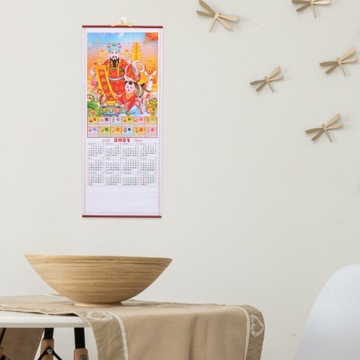 Подвесной ежегодный настенный офисный ежемесячный календарь