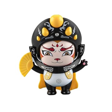 Sichuan Opera Face Changing Doll Cute Decorative Chinese Opera Yellow