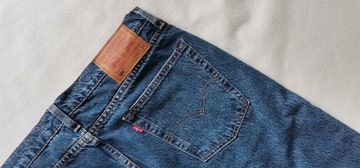 126 # LEVI'S 504 # SPODNIE JEANSY MĘSKIE W34/L32