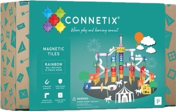 МАГНИТНЫЕ БЛОКИ CONNETIX RAINBOW BALL RUN BULLET ROOM 92 EL