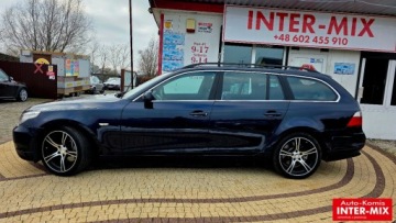 BMW Seria 5 E60 Sedan 2.5 525i 218KM 2006 BMW Seria 5 Zarejestrowany kombi bogata wersja gaz LPG 2.5 BenzynaLPG, zdjęcie 4