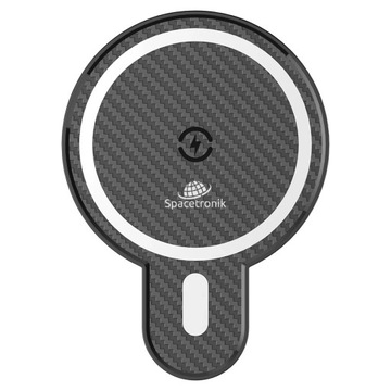 Автомобильный держатель с зарядным устройством Magsafe + Ring 15 Вт