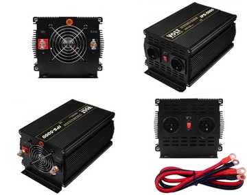 АВТОМОБИЛЬНЫЙ КОНВЕРТЕР TIR 24В 230В 2500Вт 5000Вт VOLT POLSKA TIR + USB