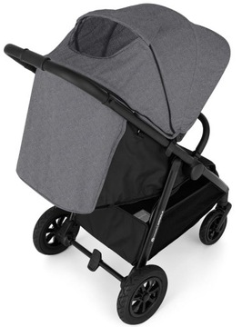 Petite&Mars AIRWALK Коляска до 22 кг, надувные колеса, Серый