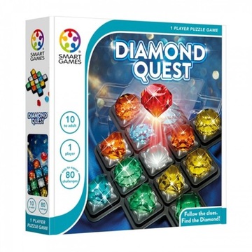 SMART GAMES GRA LOGICZNA DIAMOND QUEST DIAMENT