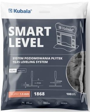 KUBALA 1868 SYSTEM POZIOMOWANIA KLIPSY 1,5mm 100sz
