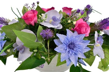 КОМПОЗИЦИЯ КЛАДБИЩЕ ДЕКРЕАЦИЯ ЦВЕТЫ ИСКУССТВЕННЫЕ ЛИСТЬЯ РОЗА ОРХИДЕЯ