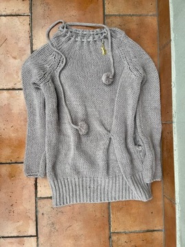 Sweter sukienka sweterkowa Denny Rose Uni bizuu