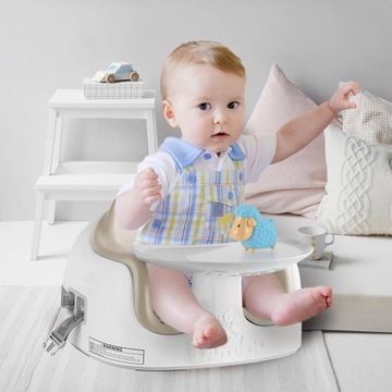 Стульчик для кормления Multi Seat Taupe Bumbo с подносом