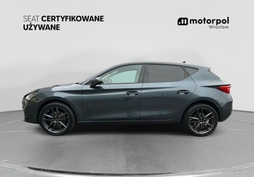 Seat Leon IV Hatchback 1.5 EcoTSI 150KM 2021 Seat Leon Nowe opony, po serwisie, Tempomat, Asystenci, Salon Polska, 1wl., zdjęcie 1