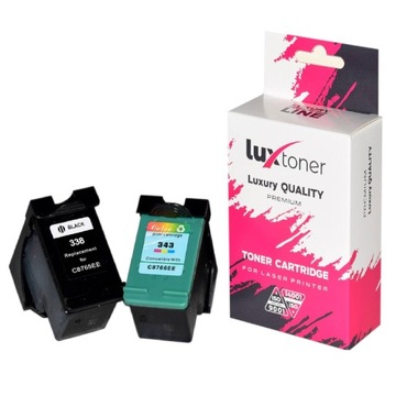Tusze do HP 338 + 343 HP 5740 C3180 2575
