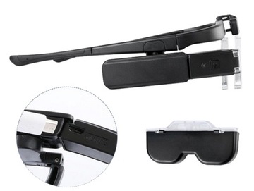 ЛУПА ПОДСВЕТКА СМЕННЫЕ СВЕТОДИОДНЫЕ ЛИНЗЫ ЛУПА 4,5-кратный КОРПУС