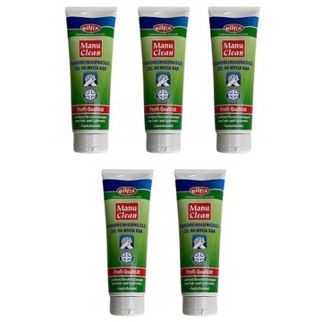 EILFIX MANU CLEAN Zestaw 5 Żeli do mycia rąk 250ml