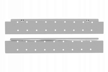 Bok Perforowany średni Modern box GTV okrągły L-400 szary PB-D-BXSIDE40B