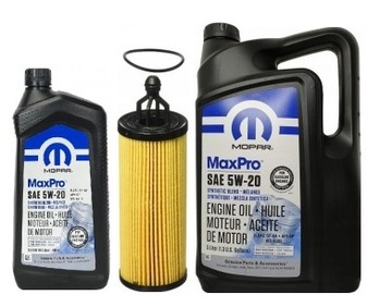 MOPAR 5W20 6L + FILTR DODGE DURANGO 3,6 2014-2015