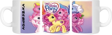 Kubek KUCYKI PONY z imieniem DUŻY WYBÓR