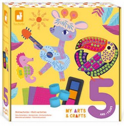 Multizestaw kreatywny 5-latka My arts & crafts 5+, Janod