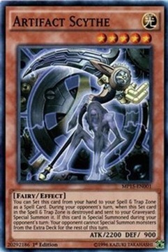 Yu-Gi-Oh! TCG: Artifact Scythe (MP15)