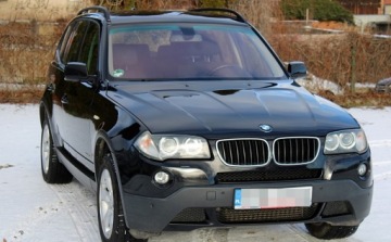 BMW X3 E83 xDrive18d 143KM 2009 BMW X3 Zarejestrowany 4x4 Bezwypadkowy 2.0 Diesel 143KM, zdjęcie 2