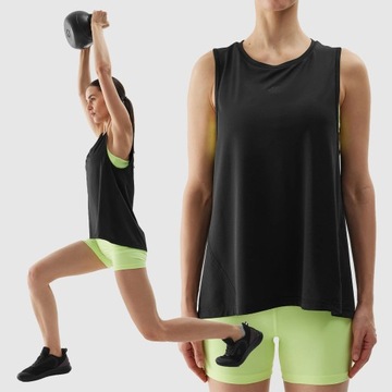 4F ЖЕНСКИЙ ТРЕНИРОВОЧНЫЙ ТОП, СПОРТИВНАЯ ФУТБОЛКА SS24