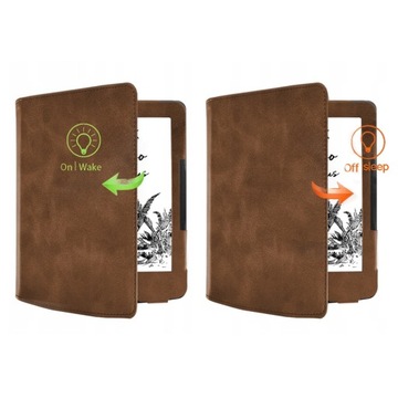 КОЖАНЫЙ ЧЕХОЛ SMART COVER + СТИЛУС для INKBOOK CALYPSO PLUS/PRIME/LUMOS