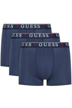 Granatowe bokserki męskie Guess 3 pack Rozmiar XL