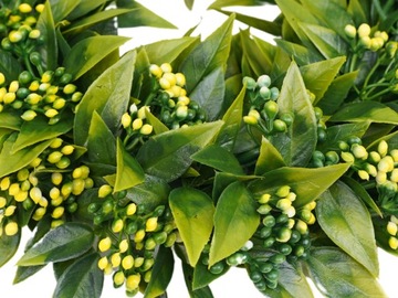 ДЕКОРАТИВНЫЙ ВЕНОК ДЛЯ СТОЛА БОХО, ДЕКОРАТИВНЫЕ ИСКУССТВЕННЫЕ ВЕНКИ, ЛИСТЬЯ, ШАРИКИ РУСКУСА